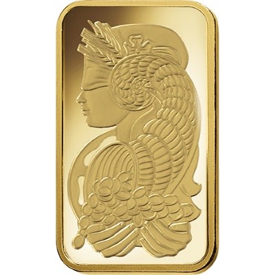 2.5g Gold Fortuna Bar In Premium Display Box I PAMP Suisse